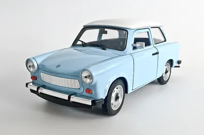 Produktbild von Trabant 601 - Blaulicht / Weißes Dach WELLY 1:24
