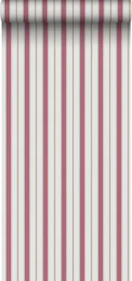 Produktbild von Sanders & Sanders Tapete Streifen Rot und Beige 53 cm x 10.05 m