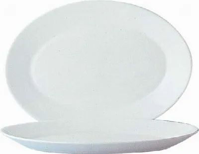 Produktbild von 2x Platte oval 29 cm Dekoschale, Obstschale