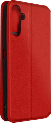 Image de Avizar, étui Galaxy A14 magnétique avec support, rouge