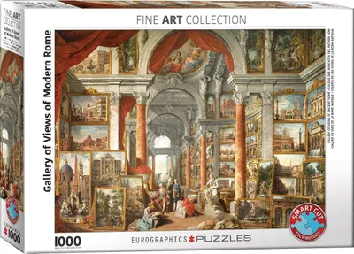 Immagine prodotto di Eurographics Puzzle Galerie der Ansichten des modernen Rom, 1000 Teile, 6000-6036