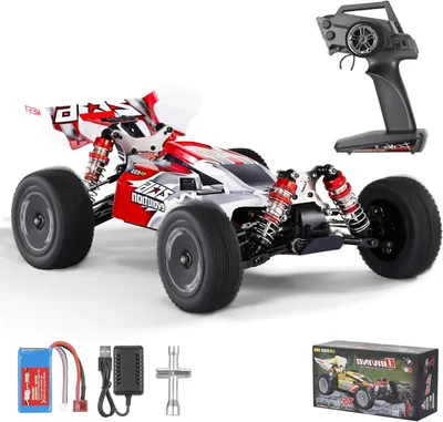 Immagine prodotto di Auto da corsa radiocomandata - Auto radiocomandata - Buggy radiocomandato - Veicolo radiocomandato - Auto da corsa fuoristrada