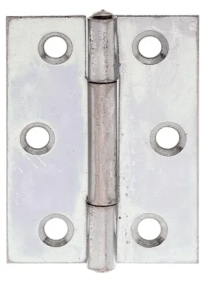 Produktbild von Alberts 20x Scharnier 51x37 mm sendzimirverzinkt stabiles Möbelband Winkelband Tischband