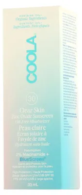 Imagen del producto de Coola Protector Solar Mineral SPF30 para una Piel Clara y una Protección Diaria (33 ml)