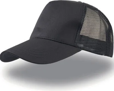 Immagine prodotto di Atlantis RAPC | Rapper Cotone Cap / Cap / Beanie - Colore: Nero/Nero - Taglia: Unica