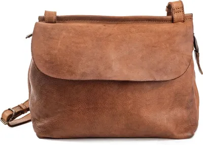 Produktbild von HAROLD'S Leder Umhängetasche Schultertasche Submarine Shoulderbag Flap Cognac braun