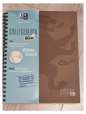 Obrázek produktu pro Oxford TOUCH, Obrázek, Hnědá, A4+, 120 listy, 120 g/m², Čtverečkovaný papír