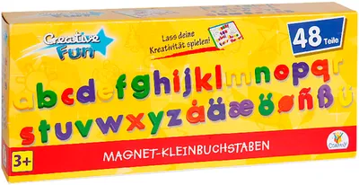 Produktbild von CF Magnet Kleinbuchstaben 48teilig, 1 Stück