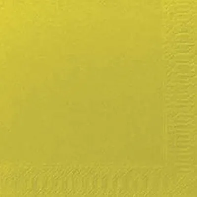Image de Serviettes Cocktail Duni 3 plis Uni kiwi 24x24cm 250 pcs