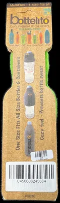 Obrázok produktu pre bottelito Flaschenwärmer Flaschensocke Flaschenstrumpf hellgrün