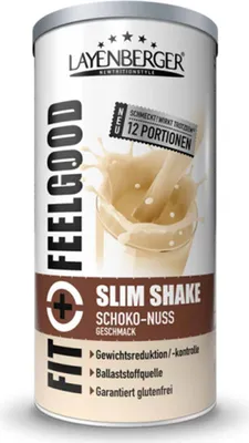 Produktbild von Layenberger Fit+Feelgood Slim Shake 396g Schoko-Nuss