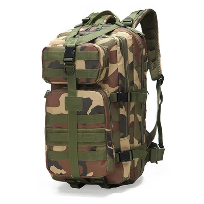 Obrázek produktu pro Topchances vojenský batoh, taktický batoh 35L armádní batoh MOLLE Assault Pack taktický bojový batoh pro venkovní turistiku kempování Trekking rybaření lovu