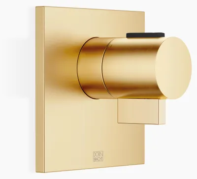 Produktbild von Dornbracht Unterputz Thermostat ohne Mengenregulierung Symetrics 3/4' messing gebürstet 36503985-28, 36503985-28