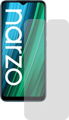 Zdjęcie produktu dla 2x Folia pancerna Premium do Realme Narzo 50A - krystalicznie czysta osłona ekranu - folia ochronna