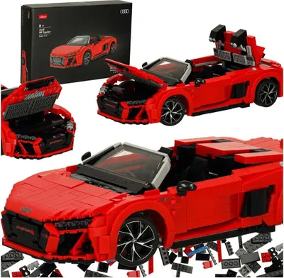 Image de Rastar auto 93800 AUDI R8 Spyder 1:14 bloky 1440 el.