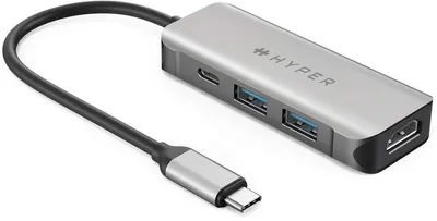 Produktbild von Targus HyperDrive Next, USB Typ-C, 100 W, Blau, 4K Ultra HD, HDMI, USB 3.2 Gen 1 (3.1 Gen 1) Type-A, USB 3.2 Gen 2 (3.1 Gen 2) Type-A, USB Typ-C, Aluminium, Kunststoff