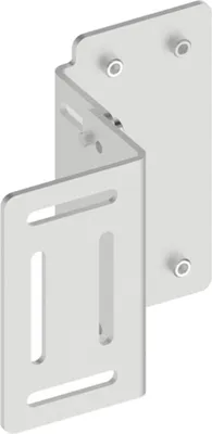 Image de KEUCO IXMO Set d'équerres de fixation (2pcs) pour rail de montage, 59571000001