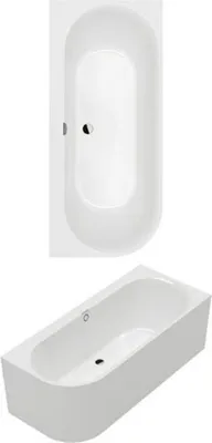 Produktbild von Villeroy & Boch 180OBN9CR00VDRW Vorwand-BW Oberon 2.1 1800x800x620mm