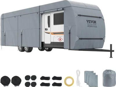 Produktbild von Famanu Camper-Schutzhülle 7030 x 2900 x 2500 mm - Wetterbeständige Schutzhülle für große Camper