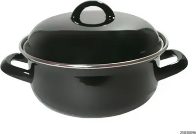 Immagine prodotto di Massamarkt Braad Pan Smalto Nero 28 cm 6,5 l