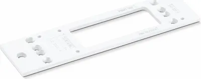 Image de Plaque de montage pour TS3000 GEZE - Blanc - 011233