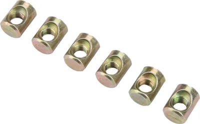 Obrázek produktu pro 30ks M6 Nábytkové matice hmoždinek Skříňové konektory Zapuštěné matice Spojovací materiál