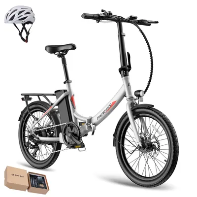 Produktbild von E-Bike Pedelec 20 Zoll Premium 250W Shimano 7-Gang 36V 20Ah Akku 150km IPX5, Weiß