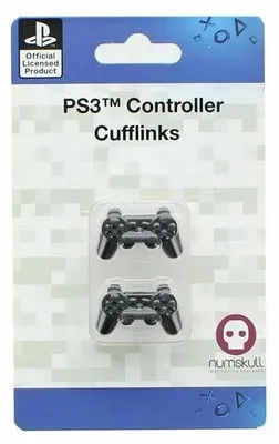 Obrázek produktu pro Manžetové knoflíčky k ovladači PlayStation PS3 DualShock - černé - Difuzed (Drobné příslušenství / různé gadgety)