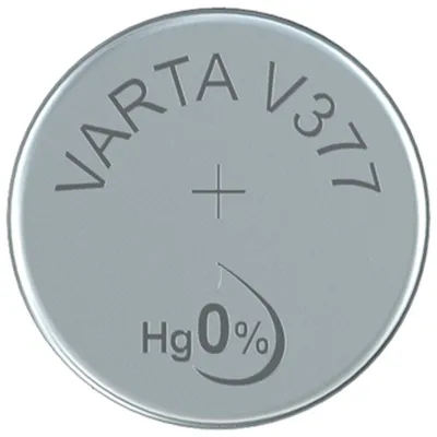 Produktbild von Varta BUTTON CELL FOR WATCHES 1,55 V - 24 mAh SR66 377.801.111 (1 ks / blistr)