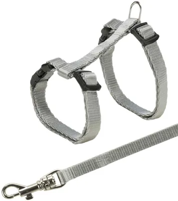 Produktbild von TRIXIE Junior Kätzchengeschirr mit Leine, 19–31 cm / 8 mm, 1,20 m