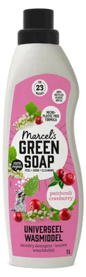Productafbeelding van Marcel's Green Soap Wasmiddel Universeel Patchouli & Cranberry 1000 ml