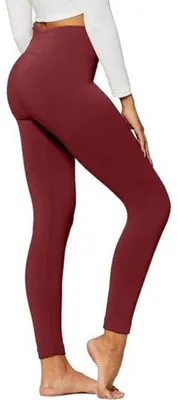 Produktbild von Damen Thermo Legging mit Fleece in  - Rot - Größe L/XL