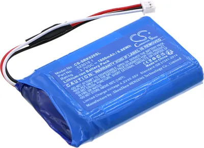 Image de TECHTEK Batterie compatible avec [Systronik] 23019, 523019.1 remplace