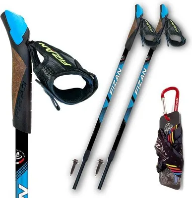 Obrázok produktu pre Ľahké turistické palice, skladacie, nastaviteľné, na nordic walking