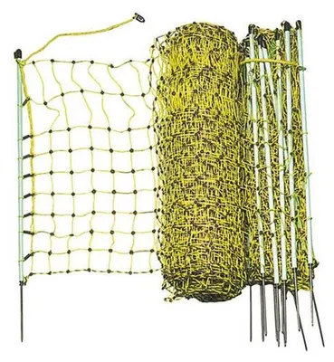 Image de Kerbl Kaninchennetz (elektrifizierbar, L x H 50 m x 65 cm, mit Einzelspitze)