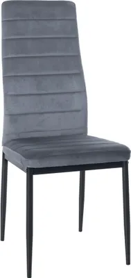 Produktbild von Esszimmerstuhl HLO-CP104 Samt  hellgrau