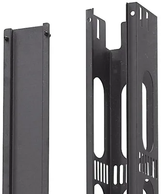 Zdjęcie produktu dla EFB Elektronik PRO-VKM42.TS, Panel zarządzania kablami, Metal, Czarny