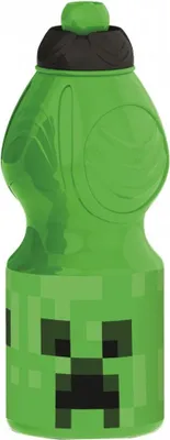 Produktbild von Minecraft Trinkflasche, Sportflasche 400 ml