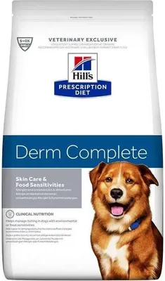 Zdjęcie produktu dla Hill's PD Prescription Diet Canine Derm Complete 12kg