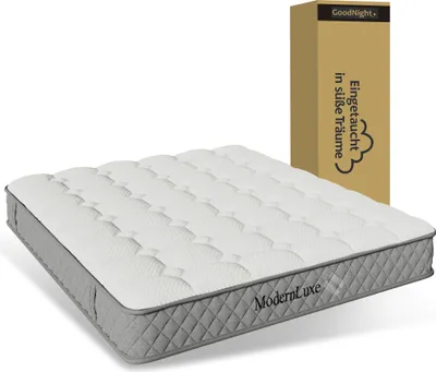 Produktbild von Merax Orthopädische Kaltschaummatratze 120x200 20cm, 7-Zonen-Taschenfederkern, ®, mit Griffen, vakuumverpackt, H3 mittelfest