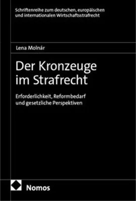 Produktbild von Der Kronzeuge im Strafrecht
