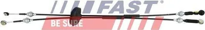 Obrázok produktu pre FAST FT73089 – Lanko radenia prevodovky, rozmery 1326/1274 mm, 1263/975 mm, pre vozidlo OPEL Vivaro A, variant karosérie: kombi