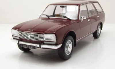 Produktbild von MCG 18357 Peugeot 504 Break Kombi 1976 dunkelrot 1:18