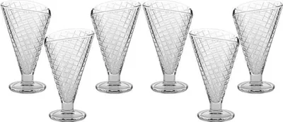 Produktbild von Eiscremeglas Waffeltüte 6er-Set Bambini