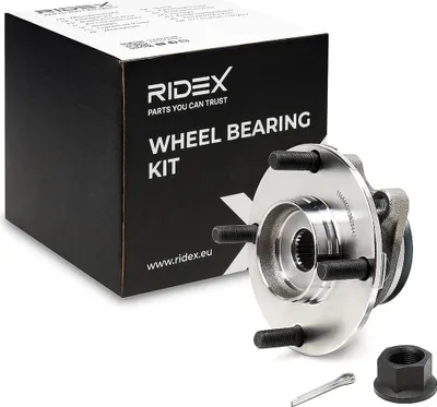 Produktbild von RIDEX Radlagersatz Vorne für NISSAN TIIDA Schrägheck 136mm 654W0714