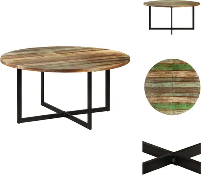 Produktbild von vidaXL Esstisch 110x75 cm Altholz Massivholz -  Esstische