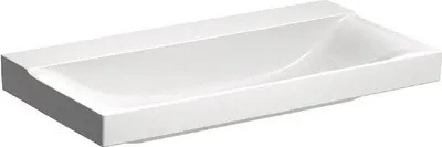 Immagine prodotto di Geberit Xeno 2 lavabo sans trou pour robinet, sans trop-plein, 90x48 cm blanc avec KeraTect, 500532011, 500.532.01.1, 500.532.01.1