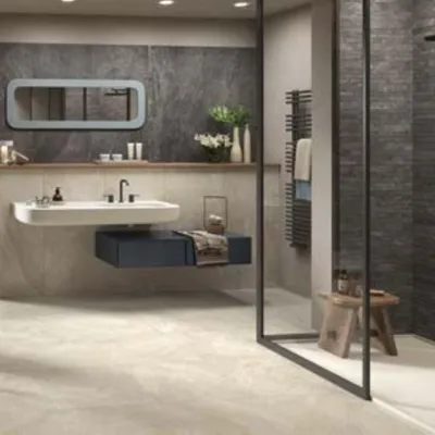 Imagen del producto de CASA39: Gres porcelánico con efecto piedra, 60x120 cm, Panaria Ceramica, The Place