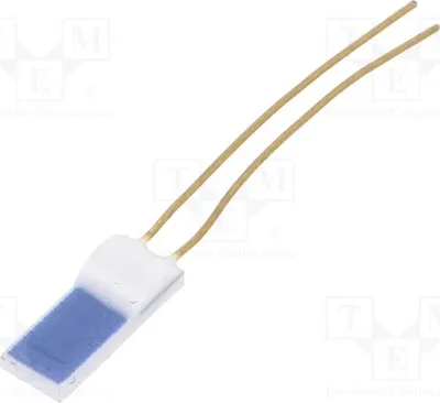 Immagine prodotto di 1 sensore: Temperatura, classe B, 100Ω, Pt100. Dimensioni esterne: 5x2x1,1 mm. Modello: TT-PT100B-2050-11-AUNI