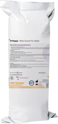Imagen del producto de Toallitas desinfectantes Dr. Deppe 601113, repuesto para 150 unidades.